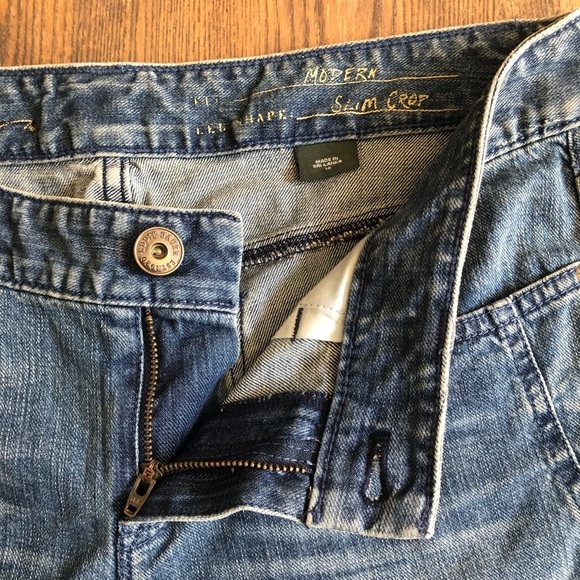 Eddie Bauer modern slim crop size 10 Jean - Picture 6 of 11